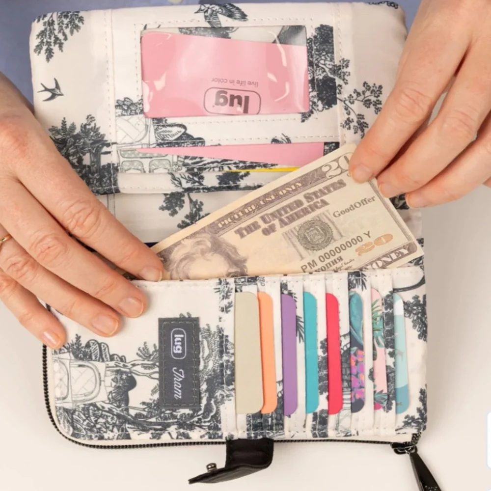NWT Lug Tram LE (Storybook Indigo) Wallet - Picture 6 of 8